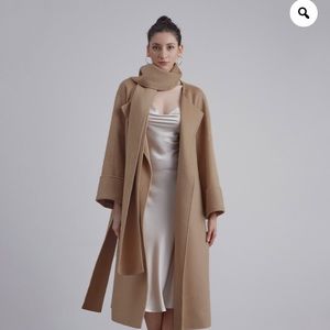 Silk Maison women’s Camel Hair Coat